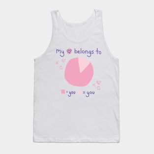 my heart is yours Tank Top